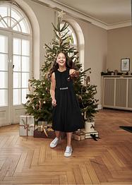 Meisjes feestelijke jurk met pailletten, bpc bonprix collection