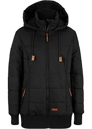 Outdoor jas met imitatieleren details, bonprix