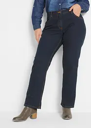 Mid waist stretch jeans, straight, bonprix