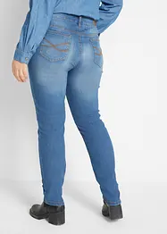 Skinny stretch jeans mid waist, bonprix