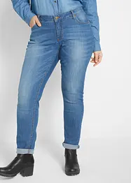 Skinny stretch jeans mid waist, bonprix