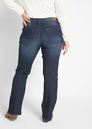 Mid waist stretch jeans, bootcut, bonprix