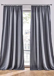 Microvezel gordijn (2 stuks), bonprix