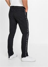 Slim fit stretch jeans, straight, RAINBOW