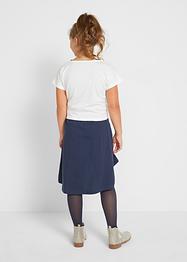 Meisjes jurk en T-shirt (2-dlg. set) van biologisch katoen, bpc bonprix collection