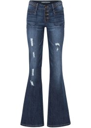 Jeans met gevlochten detail, bootcut, RAINBOW