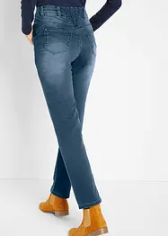 Thermojeans met push-up effect en comfortband, straight, bonprix