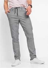 Slim fit chino met gerecycled polyester, tapered, RAINBOW