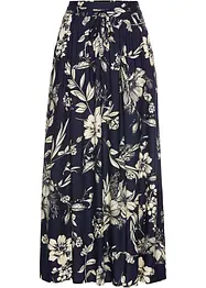 Maxirok van viscose met comfortband en strikkoordjes, bonprix
