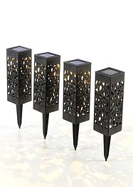 Solar tuinsteker ornamenten (set van 4), bpc living bonprix collection