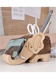 Telefoonhouder met penhouder olifant, bpc living bonprix collection