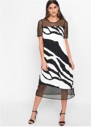 Midi jurk met print, bpc selection
