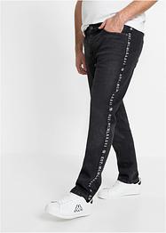 Slim fit stretch jeans, straight, RAINBOW