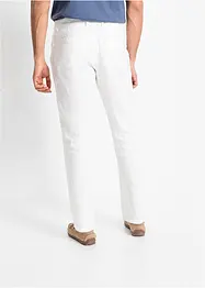 Regular fit linnen chino met comfortband, straight, bonprix