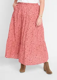 Maxi rok met volants, bonprix