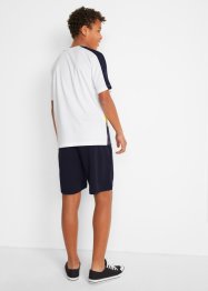 Sportshirt en korte broek (2-dlg. set), bpc bonprix collection