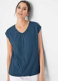 Katoenen shirt met vleugelmouwen, bpc bonprix collection