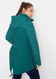 Bedrukte softshell jas, slanke pasvorm, waterafstotend, bonprix