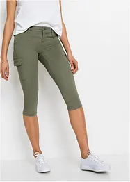 Capri broek in cargolook, bonprix