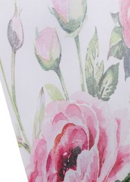 Transparant paneelgordijn met rozen (1 stuk), bpc living bonprix collection