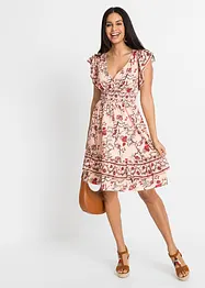 Gedessineerde jersey jurk, bonprix