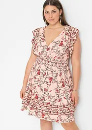 Gedessineerde jersey jurk, bonprix