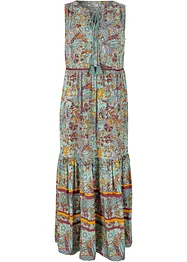 Geweven maxi jurk met print, bonprix