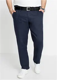 Regular fit linnen chino met comfortband, straight, bonprix