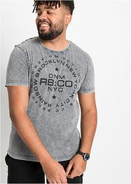 Huidvriendelijk T-shirt van katoen, slim fit, RAINBOW