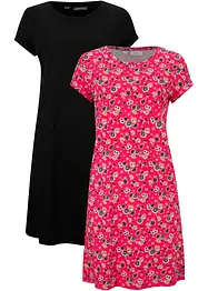 Shirtjurk met splitten opzij (set van 2), bonprix