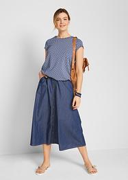 Shirt met print en minimouwen (set van 2), John Baner JEANSWEAR