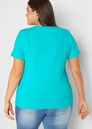 T-shirt met V-hals, bonprix