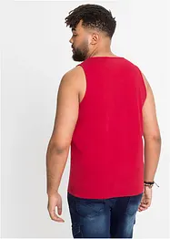 Tanktop van puur katoen (set van 3), bonprix