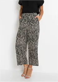 Gedessineerde culotte van soepele viscose, bonprix