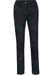 Broek met chique print, bonprix