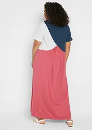 Wijde maxi shirtjurk van katoen-viscose, bonprix