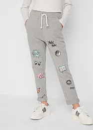 Meisjes sweatpants met print, bonprix