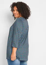 Shirt met 3/4 mouwen van viscose, A-lijn, bonprix