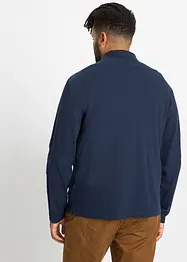 Piqué poloshirt met lange mouwen, bonprix