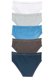 Jongens slip met zacht biologisch katoen (set van 5), bonprix