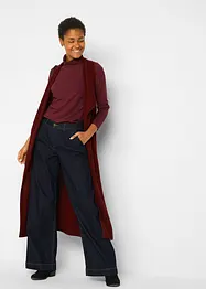 Wide leg jeans high waist met een comfortabele tailleband, bonprix