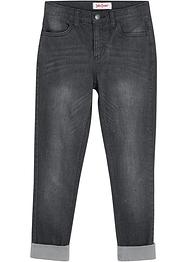 Meisjes thermojeans met jersey voering en steentjes, John Baner JEANSWEAR