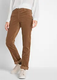 Stretch corduroy broek, straight, bonprix