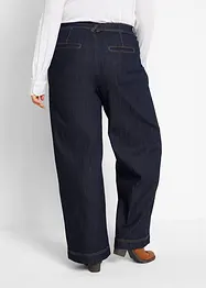 Marlene Dietrich jeans met bandplooien en comfortband, bonprix