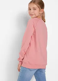 Meisjes sweater met pailletten, bonprix