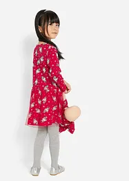 Meisjes jersey jurk en poppenjurk (2-dlg. set), bonprix