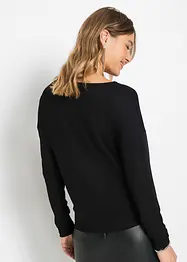 Oversized shirt met kerstmotief, bonprix