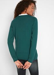Basic vest met knoopsluiting, bpc bonprix collection