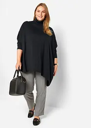 Oversized poncho coltrui met asymmetrische snit, bonprix