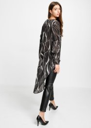 High-low blouse met gerecycled polyester, BODYFLIRT